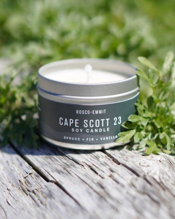 Bougie au soja Cape Scott 23 (4 oz)*-Rosco x Emmit-La Penderie du Paradis 🕊