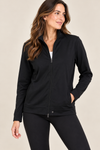 Veste de sport noire zippée seconde main - Autres- La Penderie du Paradis