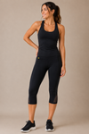 Legging 3/4 noir seconde main - Lolë- La Penderie du Paradis