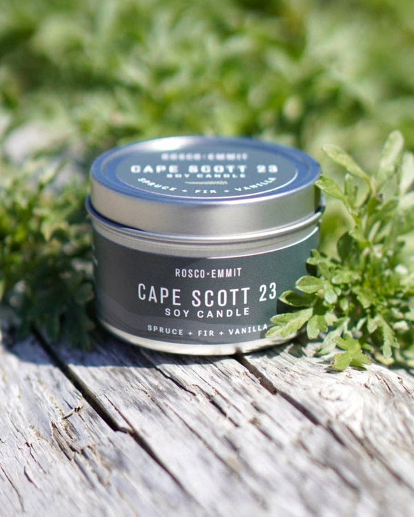 Bougie au soja Cape Scott 23 (4 oz)*-Rosco x Emmit-La Penderie du Paradis 🕊