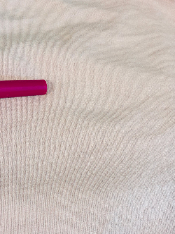 T-shirt rose avec logo et franges à paillettes seconde main - Guess- La Penderie du Paradis