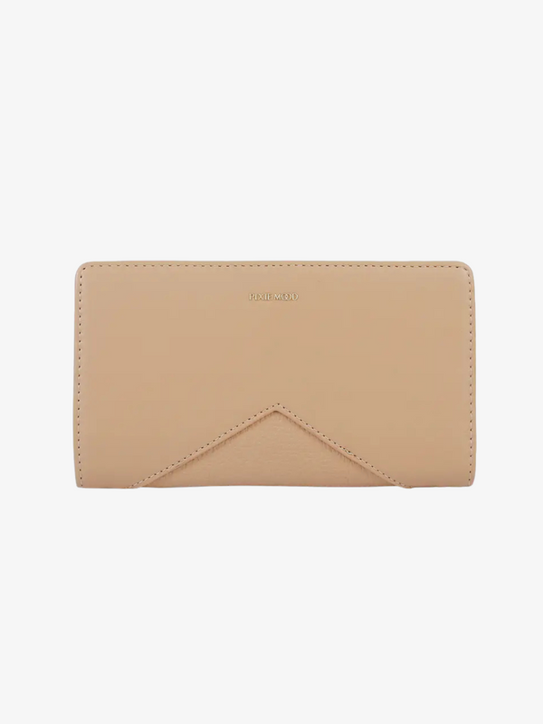 Portefeuille végétalien recyclé Sophie sable *-Pixie Mood-La Penderie du Paradis 🕊