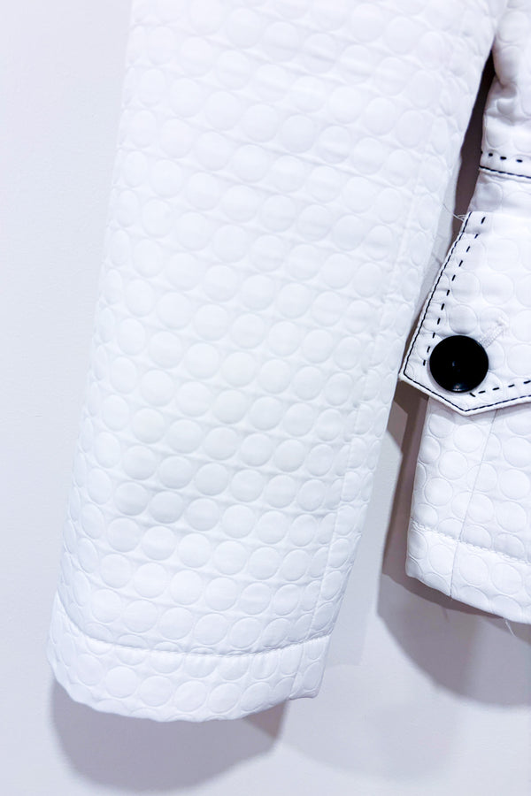 Veston texturĂ© blanc (l)-Nipon Boutique-La Penderie du Paradis đ