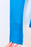 Chandail de sport turquoise à capuchon seconde main - Under Armour- La Penderie du Paradis