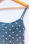 Camisole grise motif palmiers seconde main - Ardene- La Penderie du Paradis