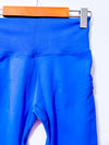 Legging bleu-mauve à taille côtelée seconde main - Autres- La Penderie du Paradis