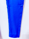 Legging bleu-mauve à taille côtelée seconde main - Autres- La Penderie du Paradis