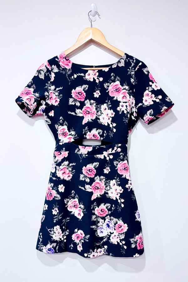 Robe émeraude et rose fleurie (xs)-Umgee-La Penderie du Paradis 🕊