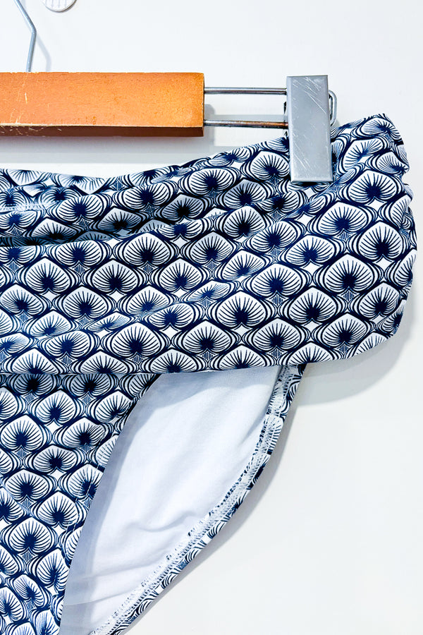 Bas de maillot de bain marine fleuri (l) seconde main Bond-Eye