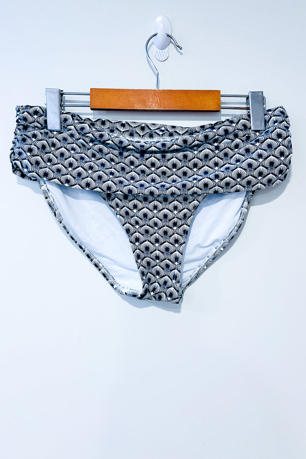 Bas de maillot de bain marine fleuri (l) seconde main Bond-Eye