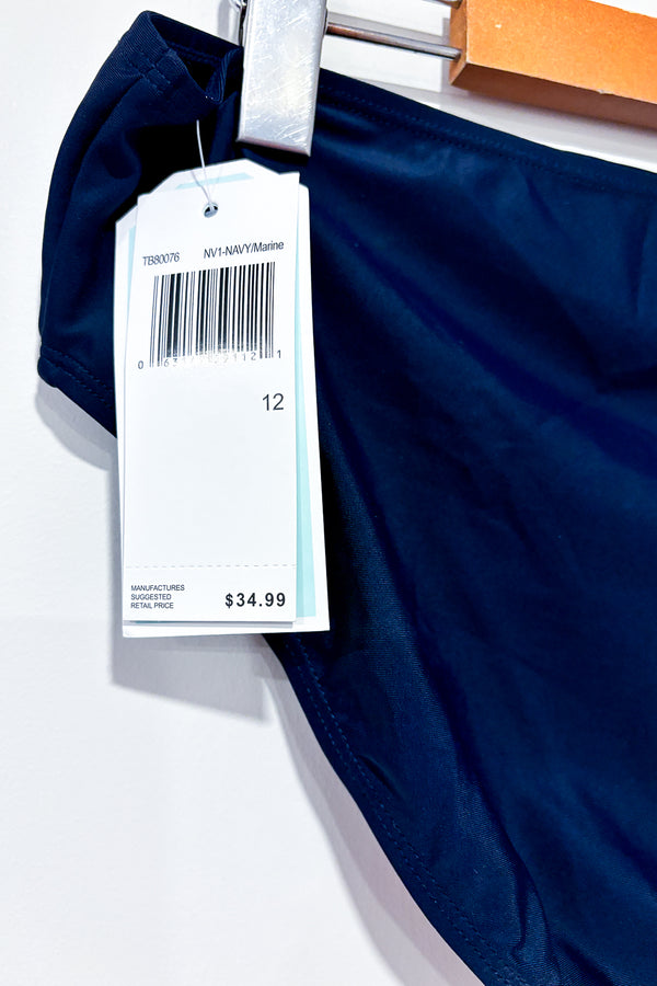 Bas de maillot de bain marine (l) seconde main Christina Blue