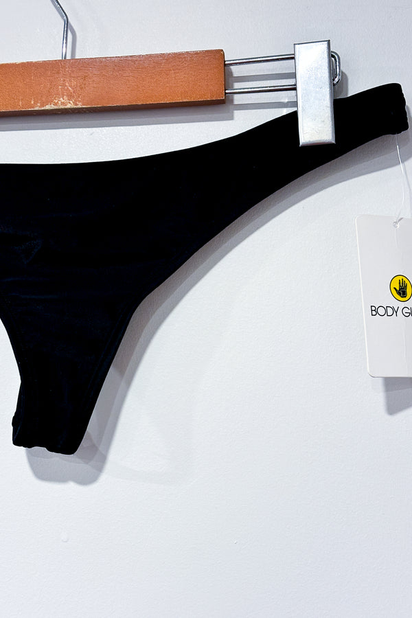 Bas de maillot de bain noir thong Smoothies (m) seconde main Body Glove