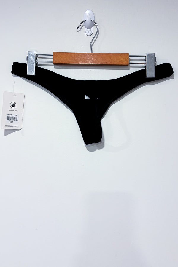 Bas de maillot de bain noir thong Smoothies (m) seconde main Body Glove