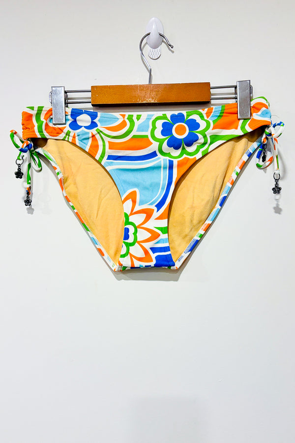 Bas de maillot de bain orange et bleu (m) -- La Penderie du Paradis ?