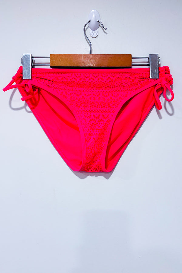 Bas de maillot de bain rose néon en dentelle (l)-Ardene-La Penderie du Paradis 🕊