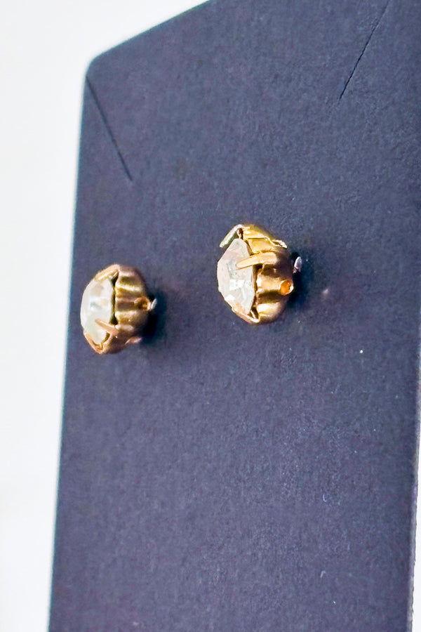 Boucles d'oreilles diamant or seconde main - Autres- La Penderie du Paradis