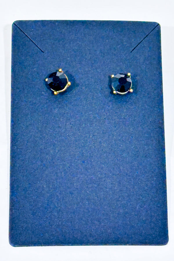 Boucles d'oreilles pierre noire seconde main - Autres- La Penderie du Paradis