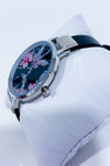 Montre noire avec cadran floral seconde main - Nine West- La Penderie du Paradis