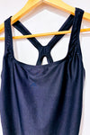 Maillot de bain noir racerback (l) seconde main - Speedo- La Penderie du Paradis