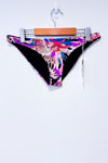 Bas de maillot de bain noir fleuri* seconde main - Hurley- La Penderie du Paradis