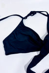 Haut de maillot de bain noir à nouer seconde main - Autres- La Penderie du Paradis
