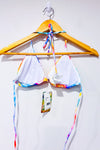 Haut de maillot de bain triangle tie-dye multicolore* seconde main - Hobie- La Penderie du Paradis