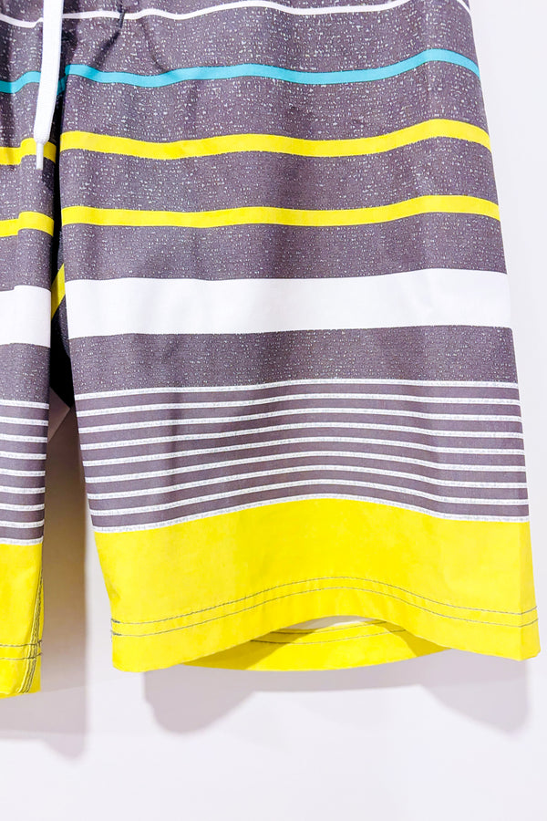 Board short gris et vert (s) - Homme-Bad Bones-La Penderie du Paradis 🕊