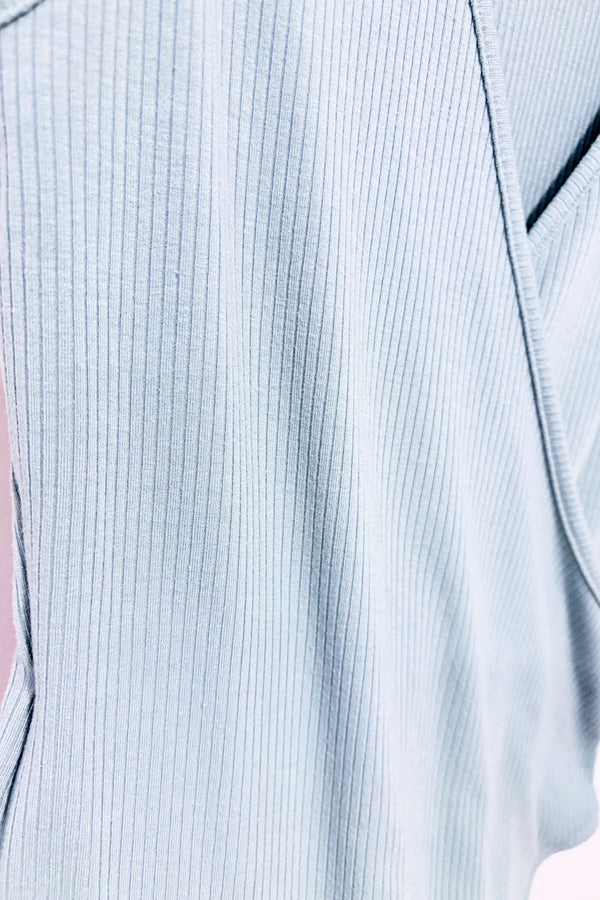 Bodysuit vert côtelé seconde main - Forever21- La Penderie du Paradis