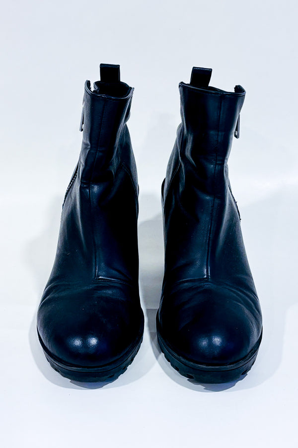 Bottes noires (8.5)-H&M-La Penderie du Paradis 🕊