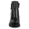 Bottes noires en cuir Amaliaa Ă talon* seconde main - Steve Madden- La Penderie du Paradis