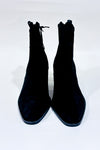 Bottes western noires en suède Forever Comfort* seconde main - Next- La Penderie du Paradis