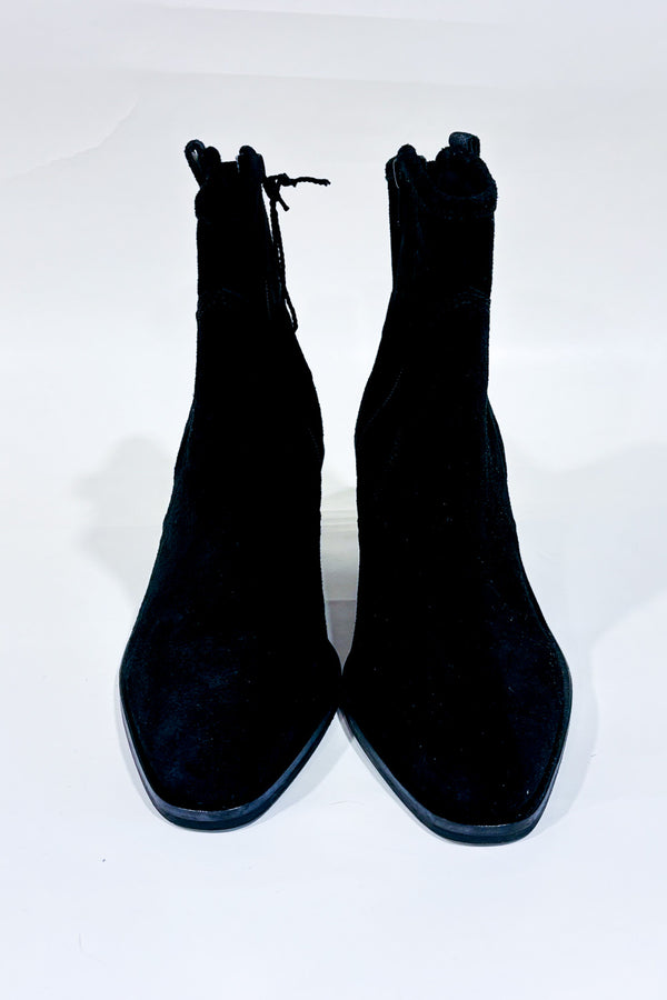 Bottes western noires en suède Forever Comfort* seconde main - Next- La Penderie du Paradis