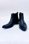 Bottes noires à talon bloc* seconde main - Vero Moda- La Penderie du Paradis
