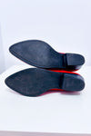 Bottes western rouges en cuir* seconde main - Geneva Shoes- La Penderie du Paradis
