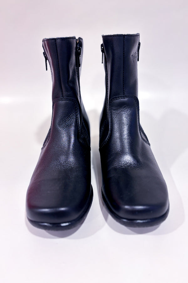 Bottes Lindsay noires en cuir (6)-Martino-La Penderie du Paradis 🕊