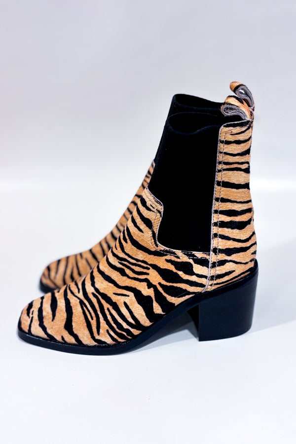 Bottes Nirvani motif tigrĂ© (7.5)-Silent D-La Penderie du Paradis đ