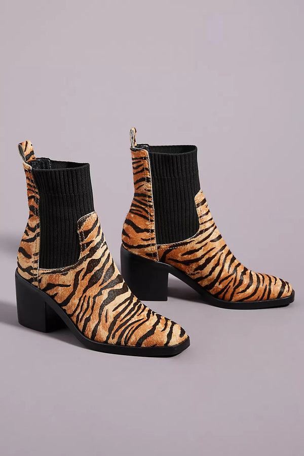 Bottes Nirvani motif tigrĂ© (7.5)-Silent D-La Penderie du Paradis đ