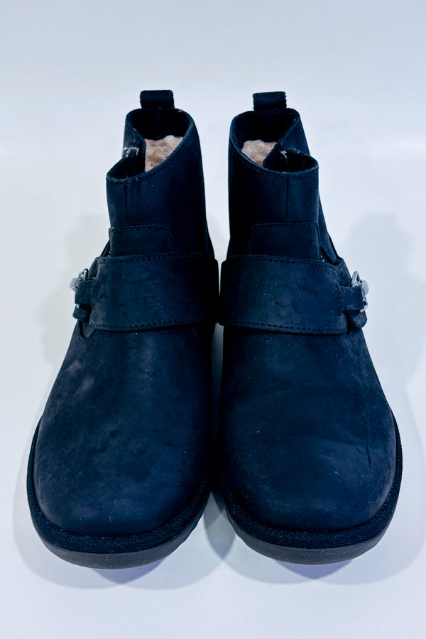 Bottes noires doublure en mouton (6.5)-Ugg-La Penderie du Paradis đ