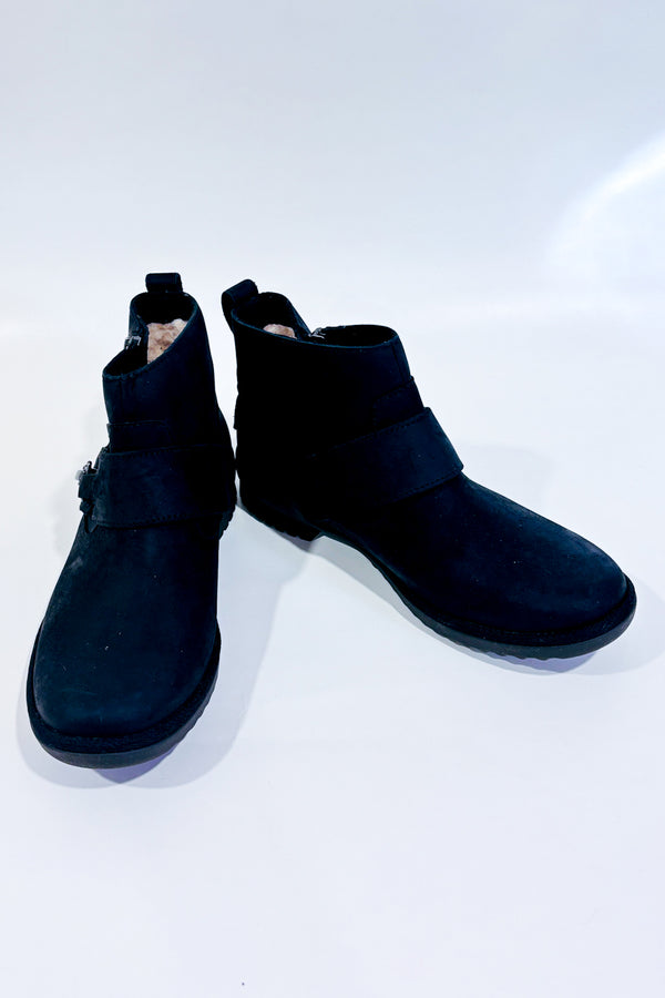 Bottes noires doublure en mouton (6.5)-Ugg-La Penderie du Paradis đ
