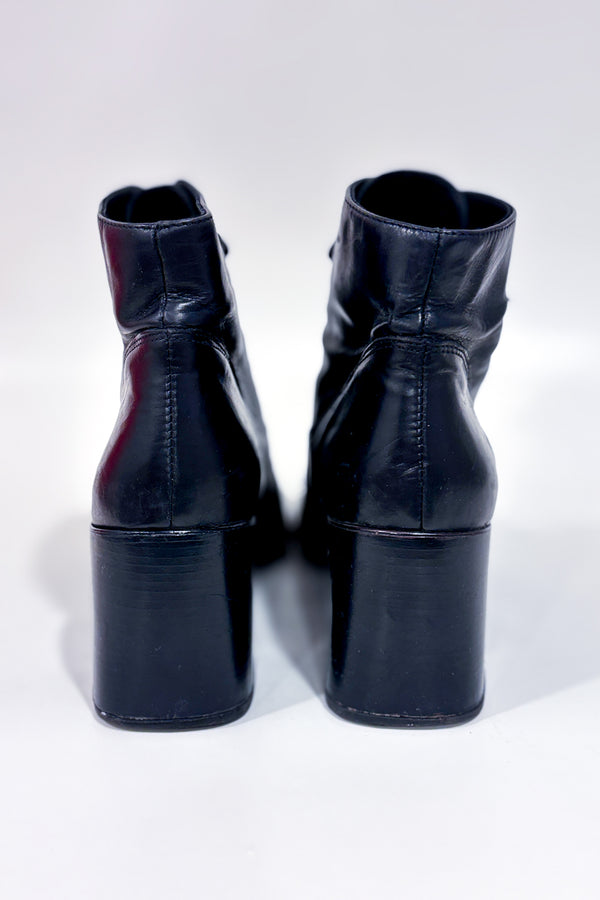 Bottillons noirs (6.5)-Mayfair-La Penderie du Paradis ๐