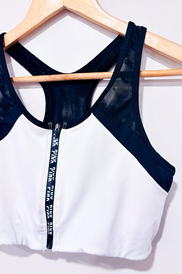 Top de sport blanc et noir (l)-Victoria's Secret-La Penderie du Paradis 🕊