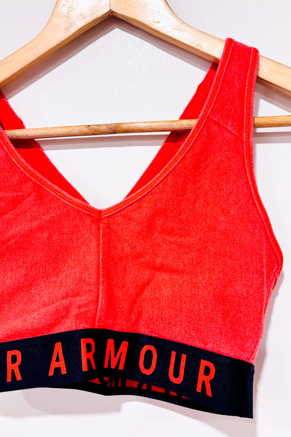 Top de sport corail et noir (s)-Under Armour-La Penderie du Paradis 🕊