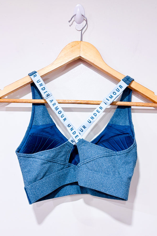 Top de sport bleu rembourré (xs)-Under Armour-La Penderie du Paradis 🕊