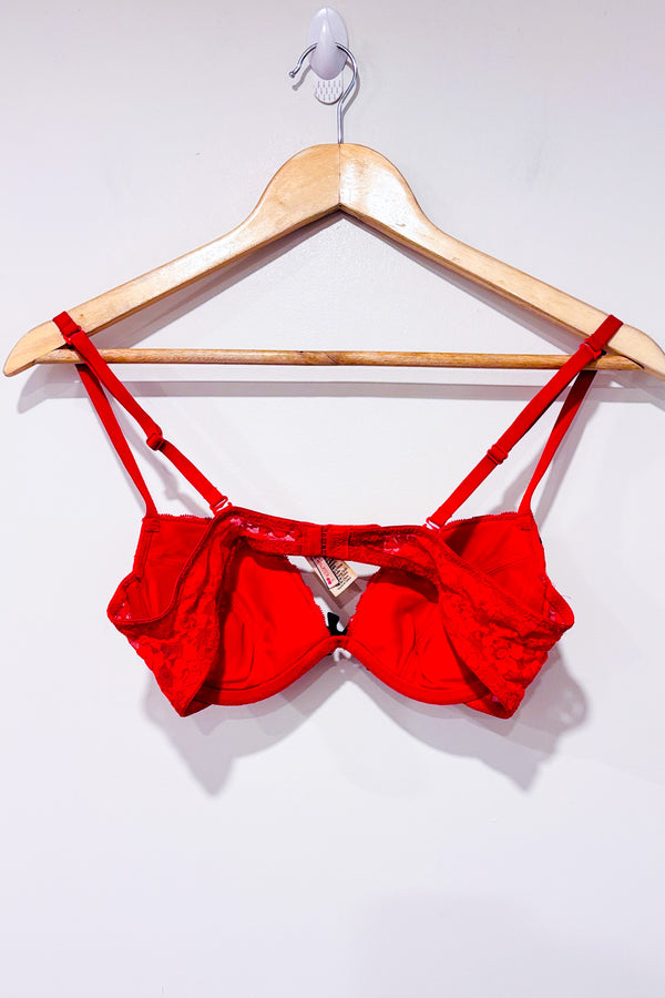 Soutien-gorge rouge en dentelle extra-piegonnant (34B)-La Senza-La Penderie du Paradis 🕊