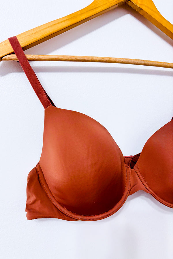 Soutien-gorge t-shirt brun seconde main - GAP- La Penderie du Paradis
