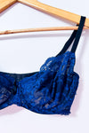 Soutien-gorge bleu en dentelle seconde main - Victoria's Secret- La Penderie du Paradis