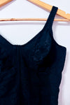 Body gainant noir en dentelle seconde main - Flexees- La Penderie du Paradis
