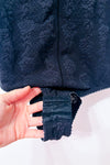 Body gainant noir en dentelle seconde main - Flexees- La Penderie du Paradis