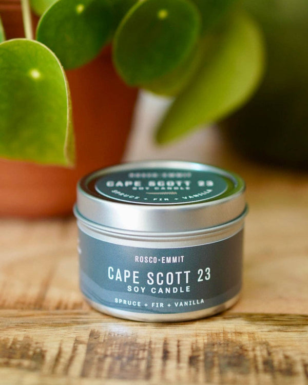 Bougie au soja Cape Scott 23 (4 oz)*-Rosco x Emmit-La Penderie du Paradis 🕊