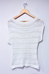 Haut blanc en maille (xs)-Hatley-La Penderie du Paradis 🕊